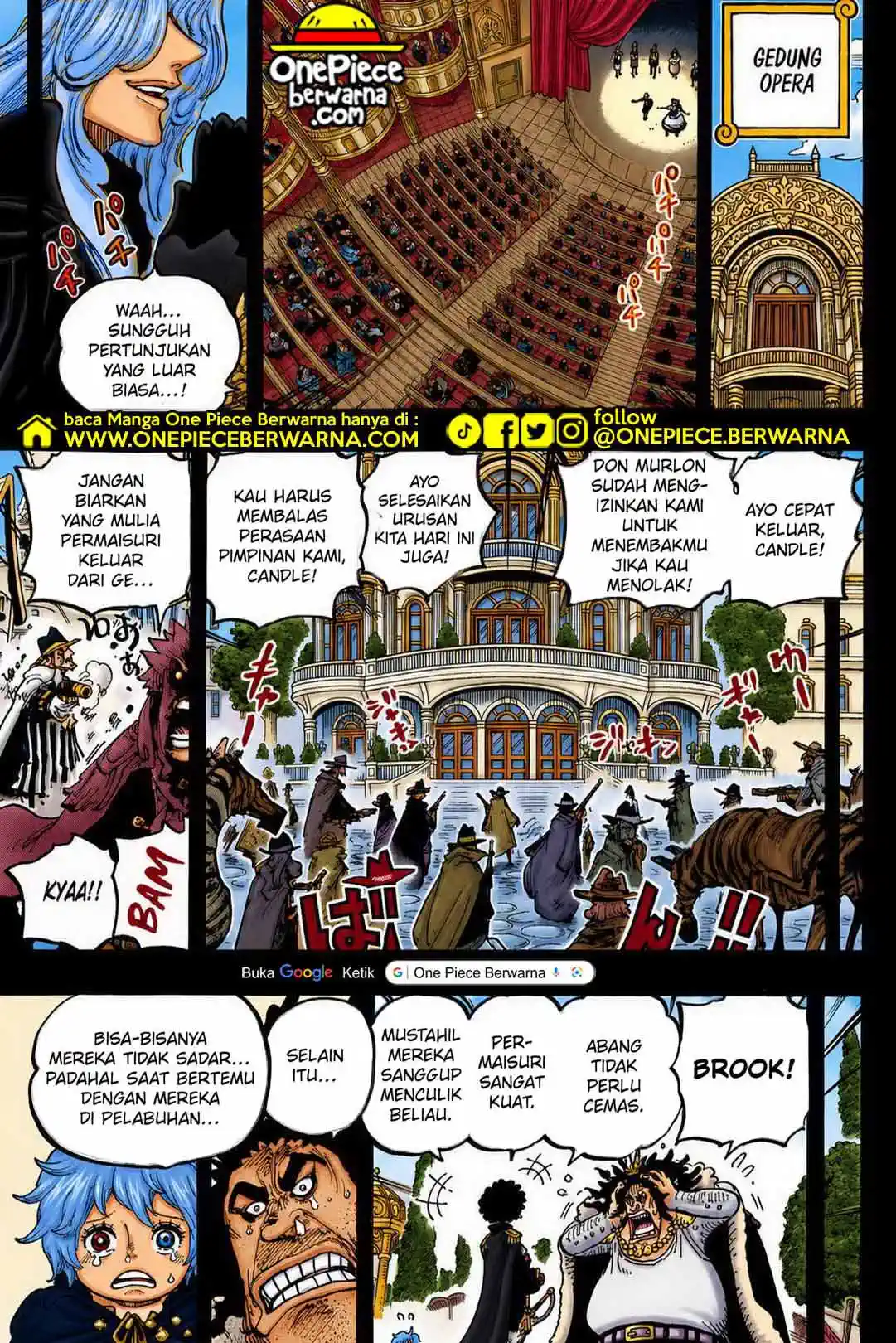 One Piece berwarna 1183 1184 1185 bahasa indonesia